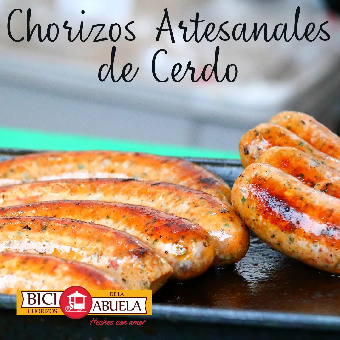 chorizos artesanales de cerdo - Esta es La Arepa